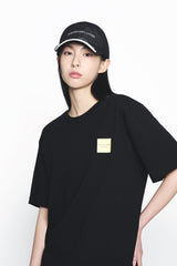 25SS ボックスベーシックロゴショートスリーブTシャツ ブラック
