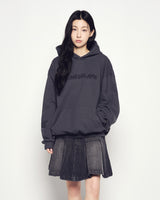 25FW 3D LOGO HOODIE CHARCOAL