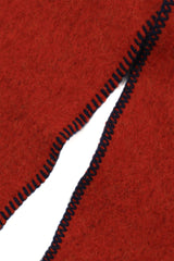 Stitch Wool Muffler [Red]