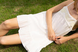 Romantic slip dress_ivory