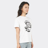 Hahoetal Graphic short sleeve t-shirts (White)