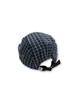 CHECKERED CAMPCAP(NAVY)