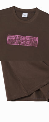 26SSノイズ ボックス ショートスリーブTシャツ