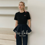 Space Baker Patch T-shirt Black