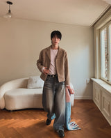 Kenny Wool Crop Blazer