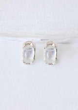 [MADE] GROTTO EARRING 11 - RAINBOW MOONSTONE
