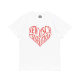 NKG HEART SHORT SLEEVE (WHITE)