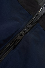 Colorblock Hooded Winter Jacket