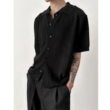 DP Punching Short-sleeved Knit Cardigan (2 colors/901954013329)