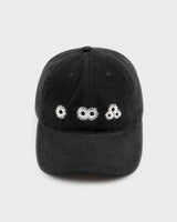 Newvy Logo Peach Ball Cap (BLACK)