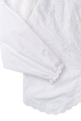 Antique garden blouse