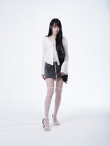 FAIRY STUD SKIRT[GRAY]