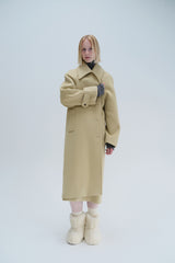 RELAXED BALMACAAN COAT