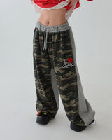 I Love Coloring Camo Jogger & Wide Pants