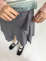 メル スカートパンツ (2color)