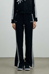 JOEL JERSEY TRACK PANTS / BLACK