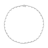 DEW SILVER CHAIN NECKLACE