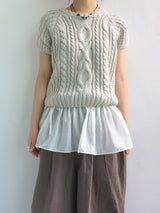Cotton Nut Half Knit