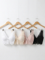 LACE SOFT BRALETTE (4COLORS!)
