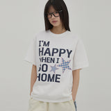 アイム ハッピー 半袖Tシャツ