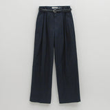 (PT-5551)ESSENTIAL DOUBLE TUCK PANTS S