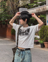 ピープルフォトグラフィック半袖Tシャツ