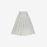 Aperi shirt pocket zip-up + skirt set