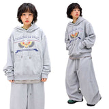 Cropped Vintage Terry Hoodie