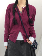 Vivid Hidden Burton Knit Cardigan