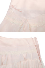 SWAN SKIRT pink