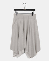 [MADE] Dili Unbalanced A-Line Layered Midi Skirt