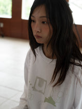 JUMP LONG SLEEVE T (CLOUD WHITE)
