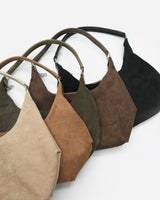 Bea Suede Shoulder Bag