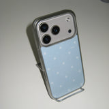 shining blue case (silver epoxy)