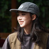 On the Moment Outdoor Washing Denim Camp Cap C4 BLACK
