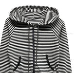 Sco Stripe Slim Hood Zip-Up