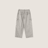 E染色ウォッシュ加工スナップパンツ