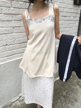 フローラルロングスリーブトップ