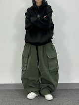 ピーチビッグバルーンカーゴパンツ