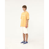 ウォッシュドホワイトロゴTシャツ