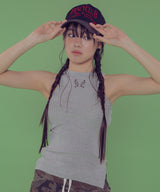 [NF] COMFORT ZIPPER SLEEVELESS_(GRAY)_F24QB272