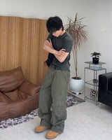 Dayd Dyeing Diagonal Cargo Pants