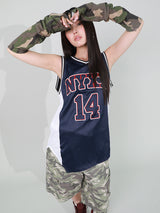 TEAM NYX  BASKETBALL SLEEVELESS (NAVY)