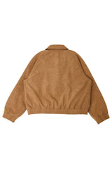 Eco Suede Stud Jumper (beige)