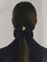 26SS★ Plump Twist Satin Scrunchie