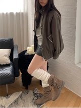 Urban cotton blouson jacket(2color)