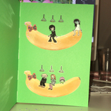 sparkle fruits sticker set