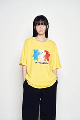 25SS FRENCH ALIEN SHORT SLEEVE T-SHIRT YELLOW