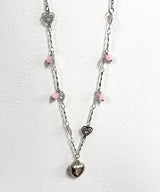 REBEL HEART Bead Necklace