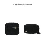 ルナベルボーイキャップ black